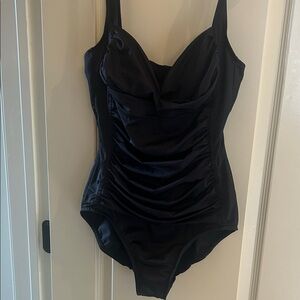 Black  One Piece Swimsuit